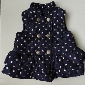 Tommy Hilfiger vest for 24 months baby girl’s navy blue stars